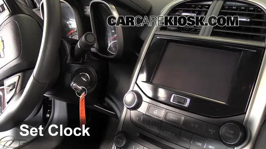 2013 Chevrolet Malibu LTZ 2.5L 4 Cyl. Clock